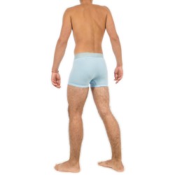 Shorts Boxer, Shorty de la marca CALVIN KLEIN - Trunk CUSTOMIZED STRETCH azul - Ref : NB1298A 2LO