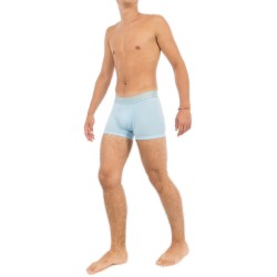 Shorts Boxer, Shorty de la marca CALVIN KLEIN - Trunk CUSTOMIZED STRETCH azul - Ref : NB1298A 2LO