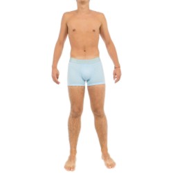 Boxer, shorty de la marque CALVIN KLEIN - Trunk CUSTOMIZED STRETCH bleu - Ref : NB1298A 2LO