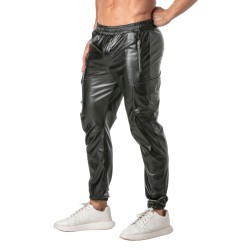 Pantalones de la marca TOF PARIS - Pantalones de chándal con bolsillo cargo Kinky Tof Paris - Ref : TOF349N