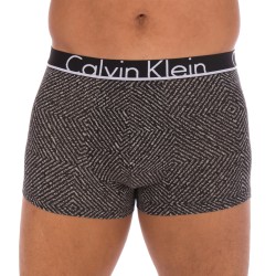 Pantaloncini boxer, Shorty del marchio CALVIN KLEIN - Shorty Coton Stretch - gravel box print nero - Ref : NU8638A 5GV
