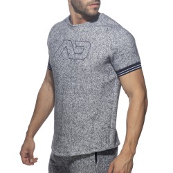 Mangas cortas de la marca ADDICTED - T-shirt Mottled Jumper - Ref : AD1211 C09