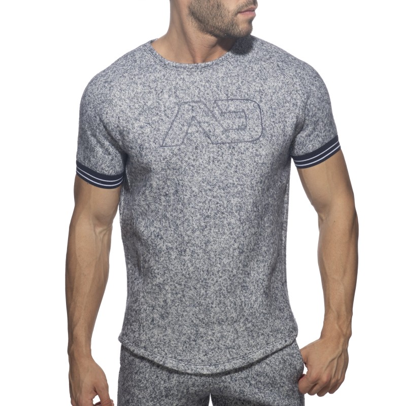 Mangas cortas de la marca ADDICTED - T-shirt Mottled Jumper - Ref : AD1211 C09