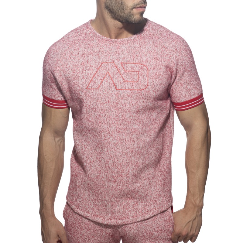 Mangas cortas de la marca ADDICTED - copy of T-shirt Mottled Jumper - Ref : AD1211 C06