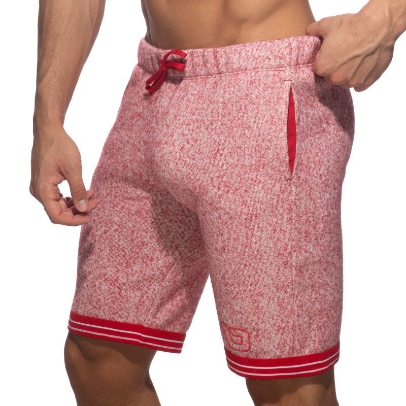 Short de la marque ADDICTED - Bermuda Mottled - rouge - Ref : AD1210 C09