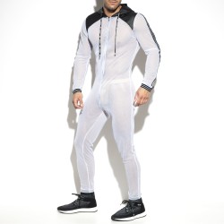 Body der Marke ES COLLECTION - Dystopia mesh suit - blanc - Ref : SP205 C01