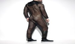 Body del marchio ES COLLECTION - copy of Dystopia mesh suit - blanc - Ref : SP205 C10