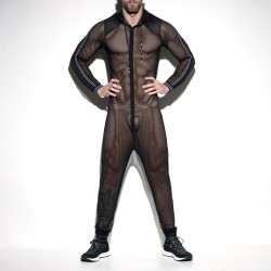 Body de la marque ES COLLECTION - Dystopia mesh suit - noir - Ref : SP205 C10