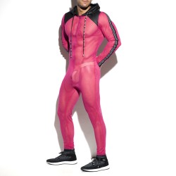 Body de la marque ES COLLECTION - Dystopia mesh suit - fushia - Ref : SP205 C24