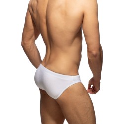 Resumen del baño de la marca ADDICTED - Calzoncillo de baño Piqué Speedo - blanco - Ref : ADS318 C01