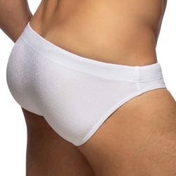 Resumen del baño de la marca ADDICTED - Calzoncillo de baño Piqué Speedo - blanco - Ref : ADS318 C01