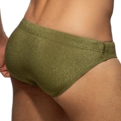 Badeschein der Marke ADDICTED - Pique Speedo Badeslip - khaki - Ref : ADS318 C12