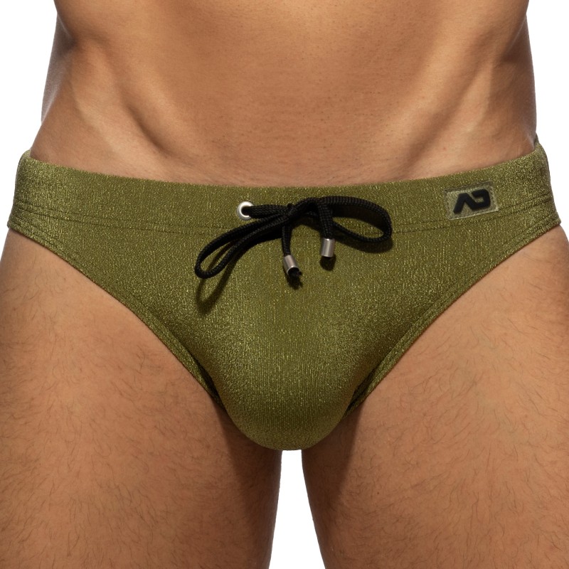 Badeschein der Marke ADDICTED - Pique Speedo Badeslip - khaki - Ref : ADS318 C12