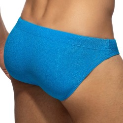 Bath Brief of the brand ADDICTED - Pique Speedo Swim Briefs - blue - Ref : ADS318 C16