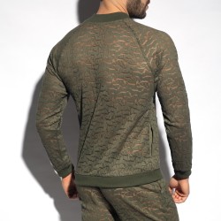 Jacket of the brand ES COLLECTION - Spider - khaki jacket - Ref : SP308 C12