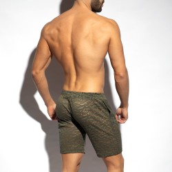 Loungewear of the brand ES COLLECTION - Bermuda Shorts Spider - khaki - Ref : SP311 C12