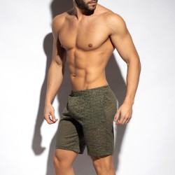 Loungewear of the brand ES COLLECTION - Bermuda Shorts Spider - khaki - Ref : SP311 C12