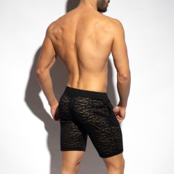 Loungewear de la marca ES COLLECTION - Spider - Bermudas negro - Ref : SP311 C10