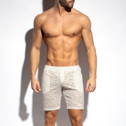 Loungewear of the brand ES COLLECTION - Bermuda Shorts Spider - ivory - Ref : SP311 C02