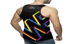 Tank top of the brand ADDICTED - We party tank top - Ref : PU521 C10