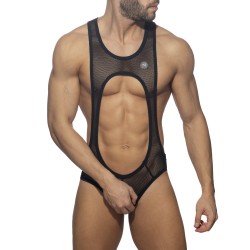 Body de la marca ADDICTED - Malla sexy singlet - negro - Ref : ADP03 C10