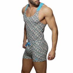 Body de la marque ADDICTED - Jumper AD - turquoise - Ref : AD1213 C08