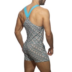 Body de la marca ADDICTED - Jersey AD - turquesa - Ref : AD1213 C08