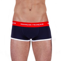 Boxer, shorty de la marque GARçON FRANçAIS - Le Boxer tricolor - Ref : SHORTY12 TRICOLORE