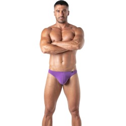 Thong of the brand TOF PARIS - Champion Thong Tof Paris - Purple - Ref : TOF302V