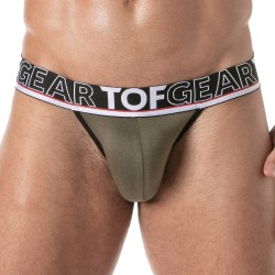 Jockstraps of the brand TOF PARIS - Champion Jockstrap Tof Paris - Khaki - Ref : TOF301K