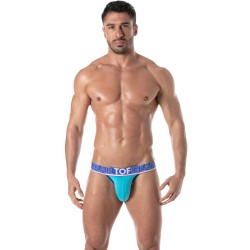 Jockstraps of the brand TOF PARIS - Champion Jockstrap Tof Paris - Turquoise - Ref : TOF301T