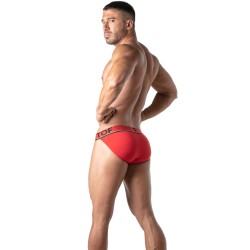 Slip de la marca TOF PARIS - Tanga Champion Tof Paris - Rojo - Ref : TOF299R