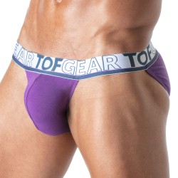 Slip der Marke TOF PARIS - Tanga Champion Tof Paris - Lila - Ref : TOF299V