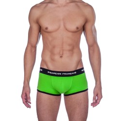 Pantaloncini boxer, Shorty del marchio GARçON FRANçAIS - Il pugile verde - Ref : SHORTY12 VERT