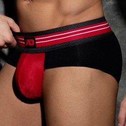 Slip, Tanga de la marque AD FÉTISH - Slip Double Stripe - rouge - Ref : ADF112 C06