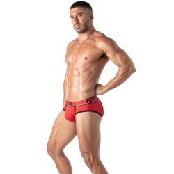 Brief of the brand TOF PARIS - Backless Briefs Champion Tof Paris - Red - Ref : TOF300R