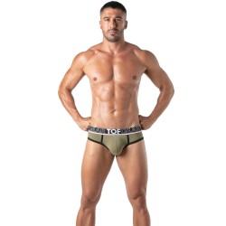 Brief of the brand TOF PARIS - Champion Tof Paris Brief - Khaki - Ref : TOF298K