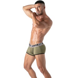 Boxer, shorty de la marque TOF PARIS - Boxer Champion Tof Paris - Kaki - Ref : TOF297K