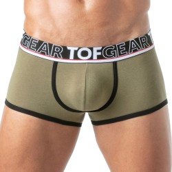 Boxer, shorty de la marque TOF PARIS - Boxer Champion Tof Paris - Kaki - Ref : TOF297K