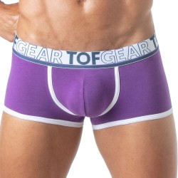 Pantaloncini boxer, Shorty del marchio TOF PARIS - Boxer Champion Tof Paris - Viola - Ref : TOF297V