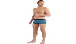 Pantaloncini boxer, Shorty del marchio HOM - Boxer HOM Colin - Ref : 402716 P0PF