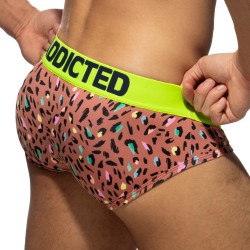 Slip swimderwear tiger - marron - ADDICTED : vente slips et bandeau...