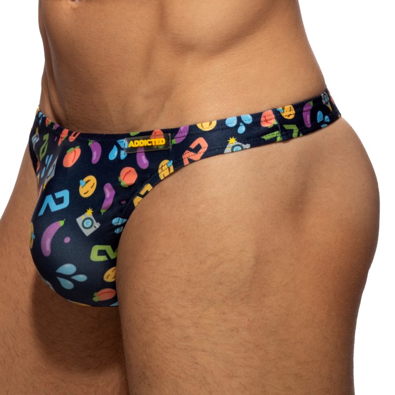 Tanga de la marca ADDICTED - Tanga emoji - Ref : AD1227 C09