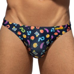 Thong of the brand ADDICTED - Thong emoji - Ref : AD1227 C09