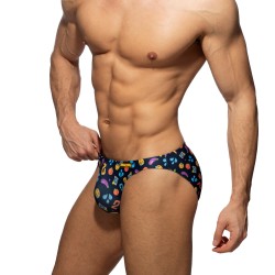 Slip del marchio ADDICTED - Emoji bikini - Ref : AD1226 C09