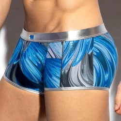 Boxer, shorty de la marque ES COLLECTION - Trunk Storm Glitter - argent - Ref : UN593 C21