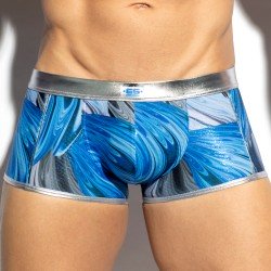 Pantaloncini boxer, Shorty del marchio ES COLLECTION - Trunk Storm Glitter - Argento - Ref : UN593 C21