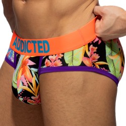 Slip, Tanga de la marque ADDICTED - Swimderwear Iris - noir - Ref : AD1234 C10