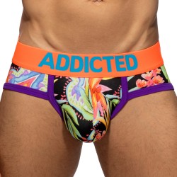 Slip, Tanga de la marque ADDICTED - Swimderwear Iris - noir - Ref : AD1234 C10