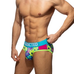 Slip, Tanga de la marque ADDICTED - Slip Swimderwear margarita - Ref : AD1233 C08